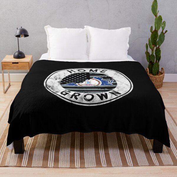 Item preview, Virginia Native Home Grown Quote State American Flag Pride design designed and sold by CreatedByHeidi.