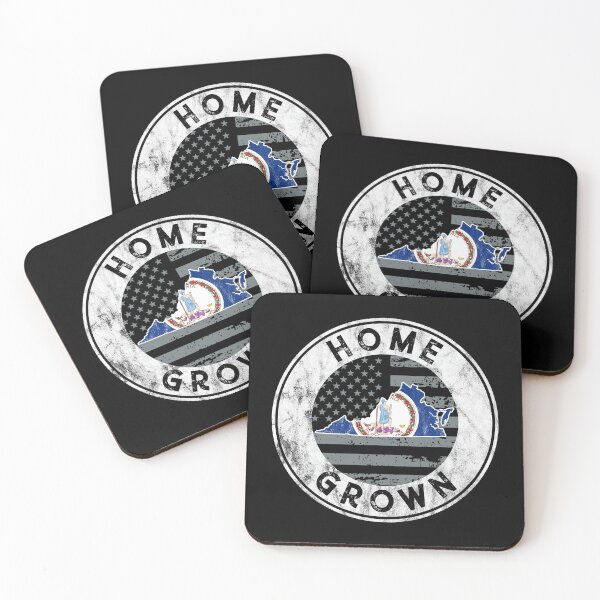 Item preview, Virginia Native Home Grown Quote State American Flag Pride design designed and sold by CreatedByHeidi.