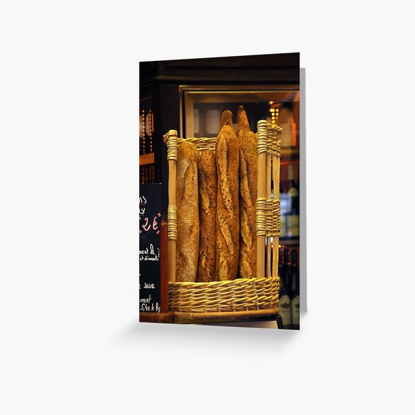 Baguettes Greeting Card