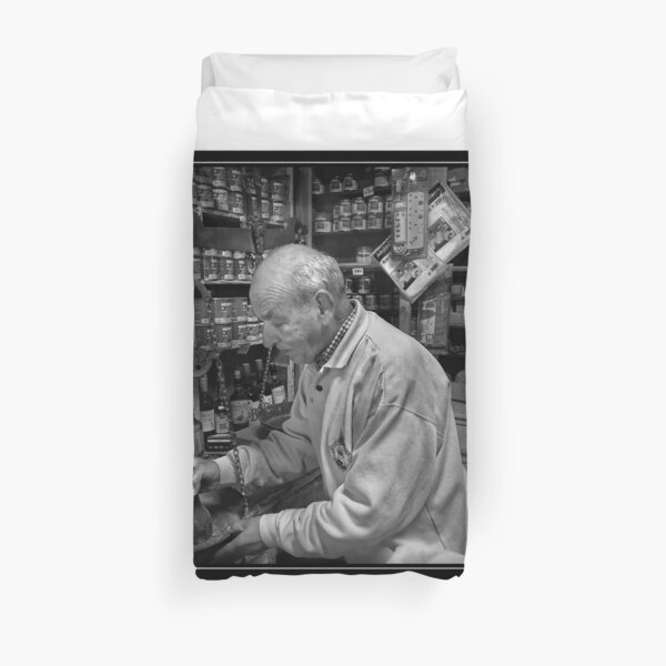 Ironmonger, Rabat Malta Mono Study Duvet Cover