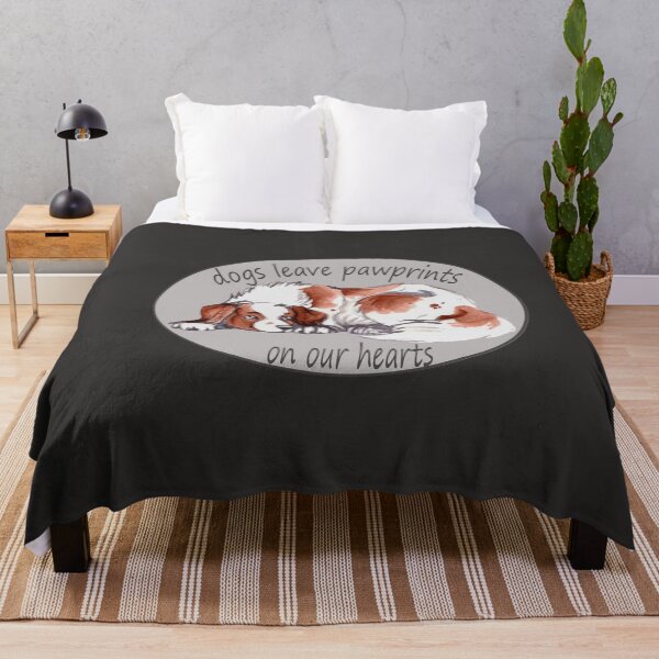 Item preview, Dogs leave pawprints on our hearts designed and sold by Emmy88.