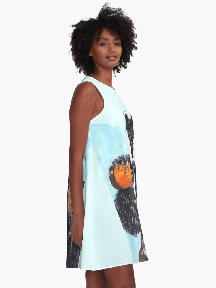 Alternate view of Craft Beer Badger A-Line Dress