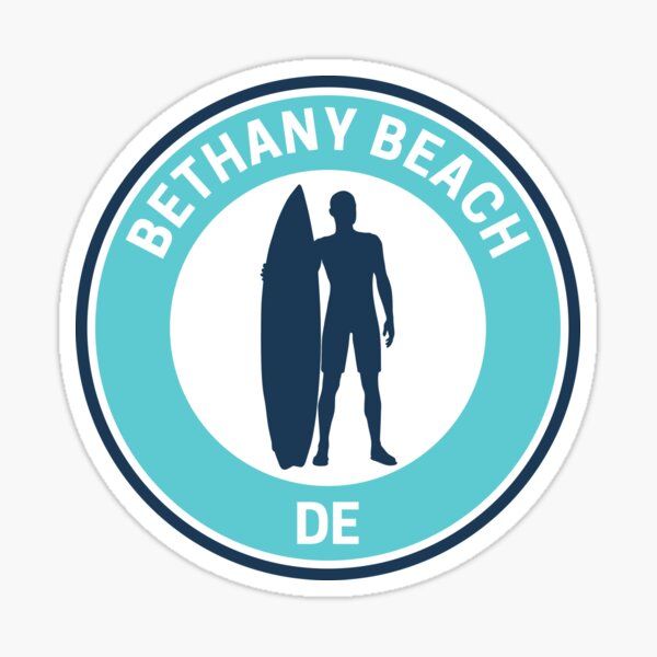 Vista previa del artículo con la obra «Antigua Bethany Beach, Delaware», diseñado y vendido por fearcity.