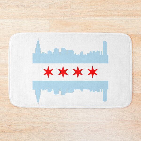 Item preview, Chicago Flag Skyline designed and sold by frittata.