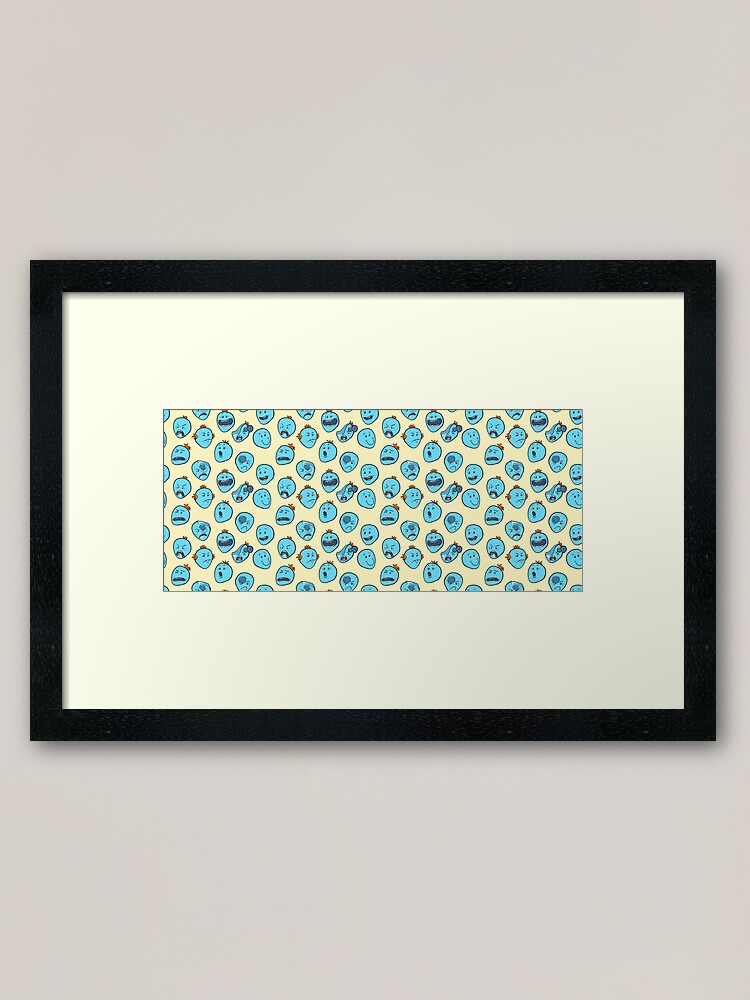 Alternate view of mr meeseeks look at me! Framed Art Print