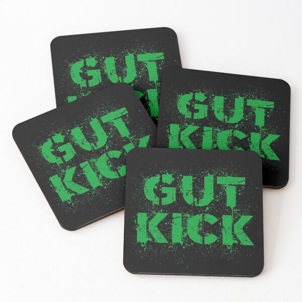 Item preview, Gut Kick Fußball Schriftzug designed and sold by Dator.