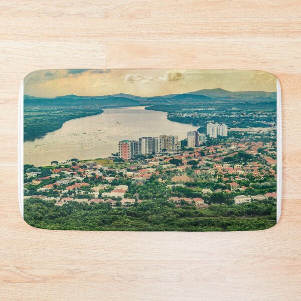 Item preview, Aerial View of Guayaquil from Window Plane designed and sold by DFLC Prints.