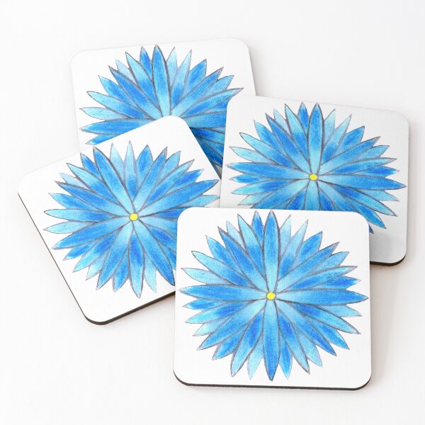 Item preview, Blue shaded  flower  designed and sold by Kitten2525.