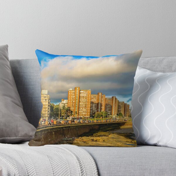 Item preview, Coastal Urban Scene, Montevideo, Uruguay designed and sold by DFLC Prints.