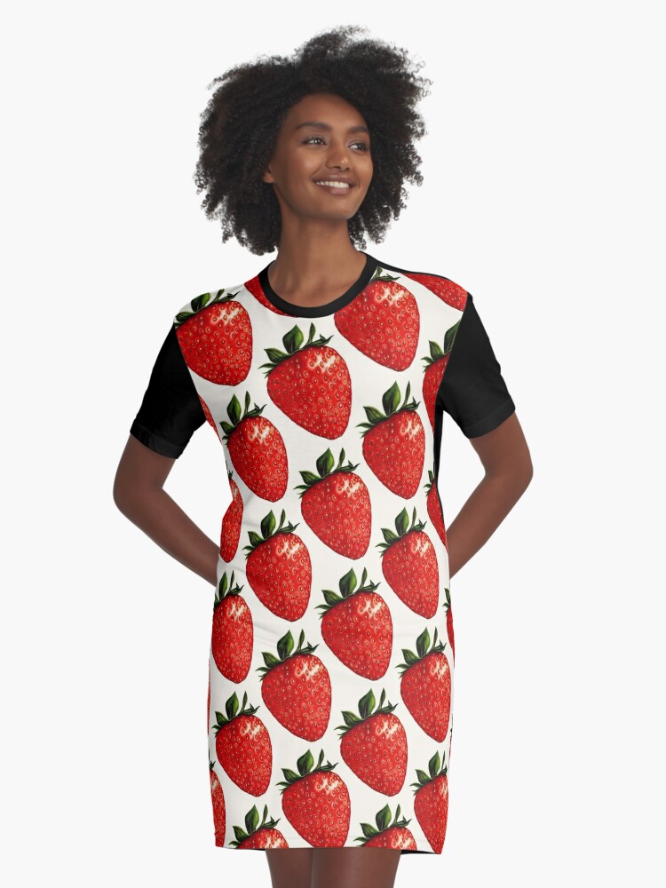 strawberry shirt and dress