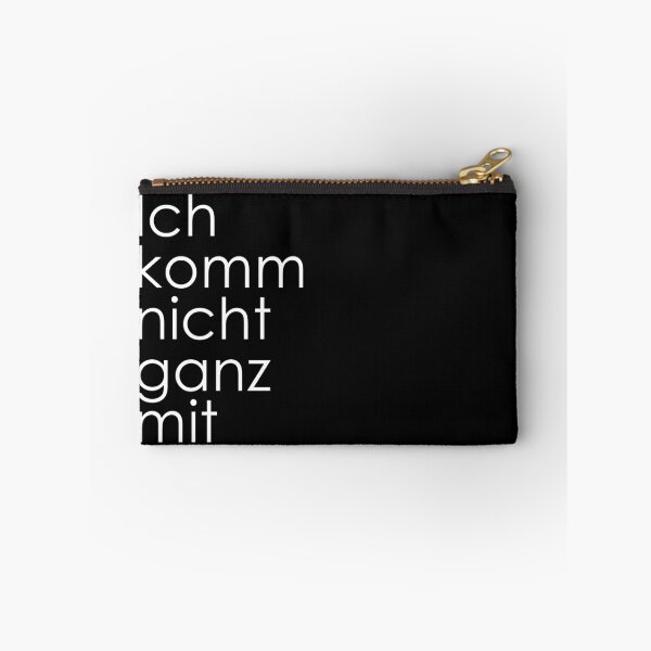 Item preview, Ich komm' nicht ganz mit | Weißer Schriftzug designed and sold by Dator.