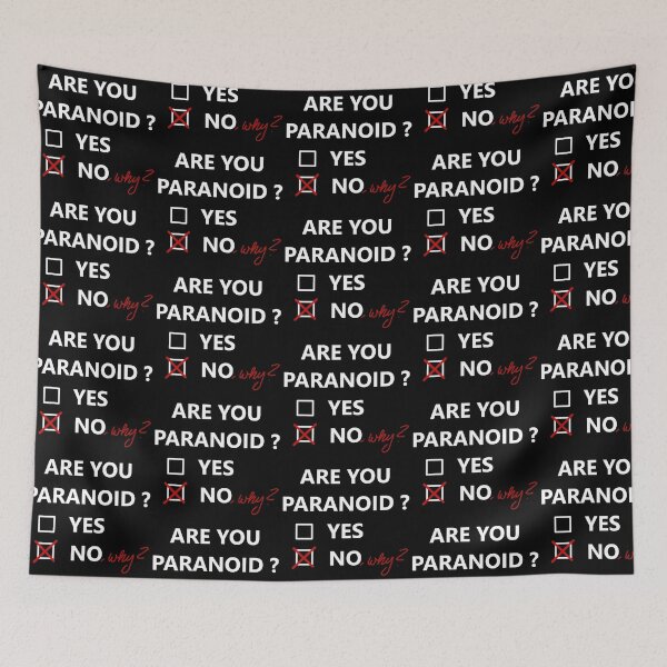 Item preview, ARE YOU PARANOID designed and sold by themd-haendler.