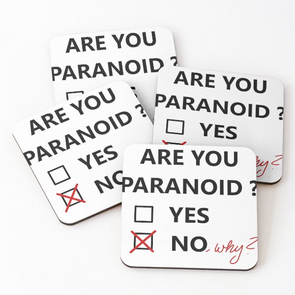 Item preview, ARE YOU PARANOID designed and sold by themd-haendler.