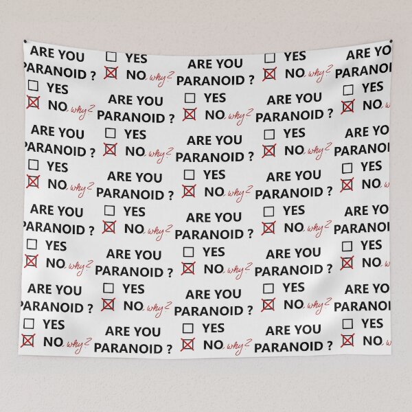 Item preview, ARE YOU PARANOID designed and sold by themd-haendler.