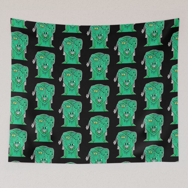 Item preview, Cyber Punk Snake Man Portrait Drawing designed and sold by DFLC Prints.