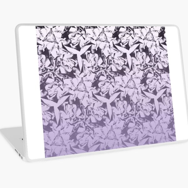 Lavender Gradation Rosette Spirit Laptop Skin