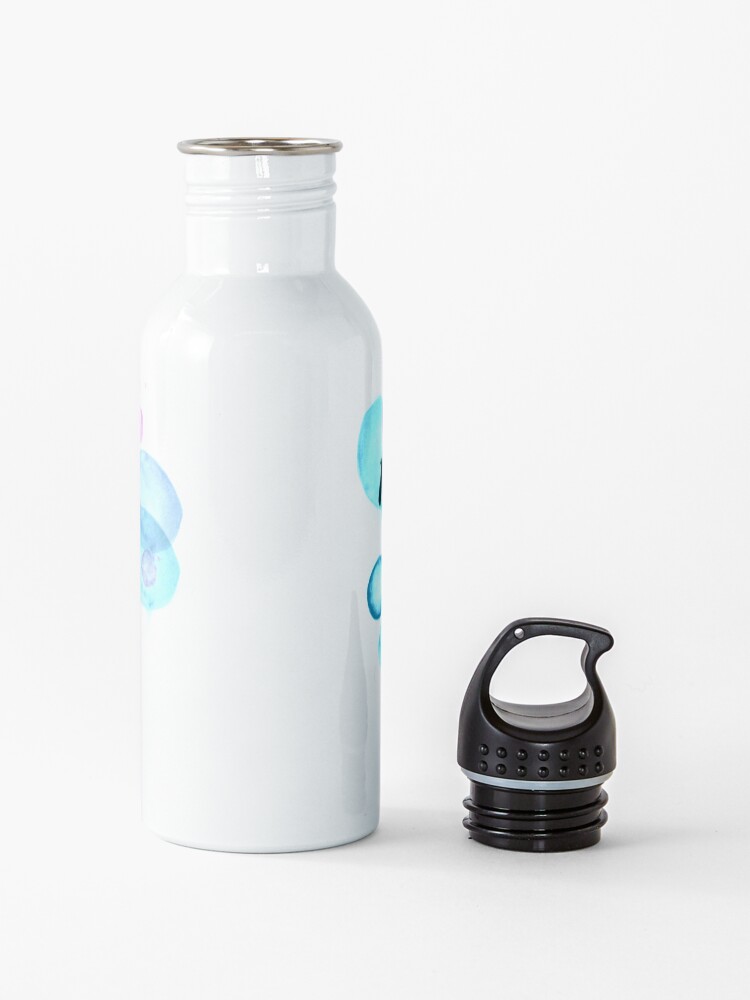 Alternate view of Perfect Day To Be Happy Spanish Quote Water Bottle