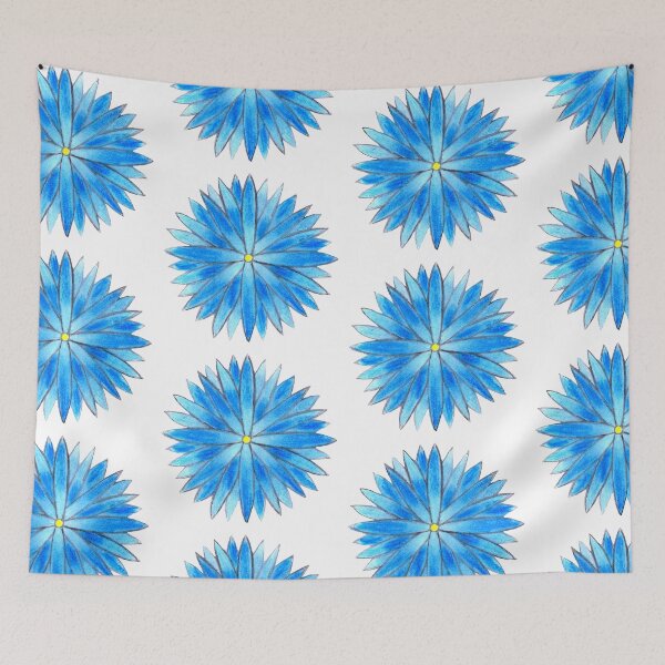 Item preview, Blue shaded  flower  designed and sold by Kitten2525.