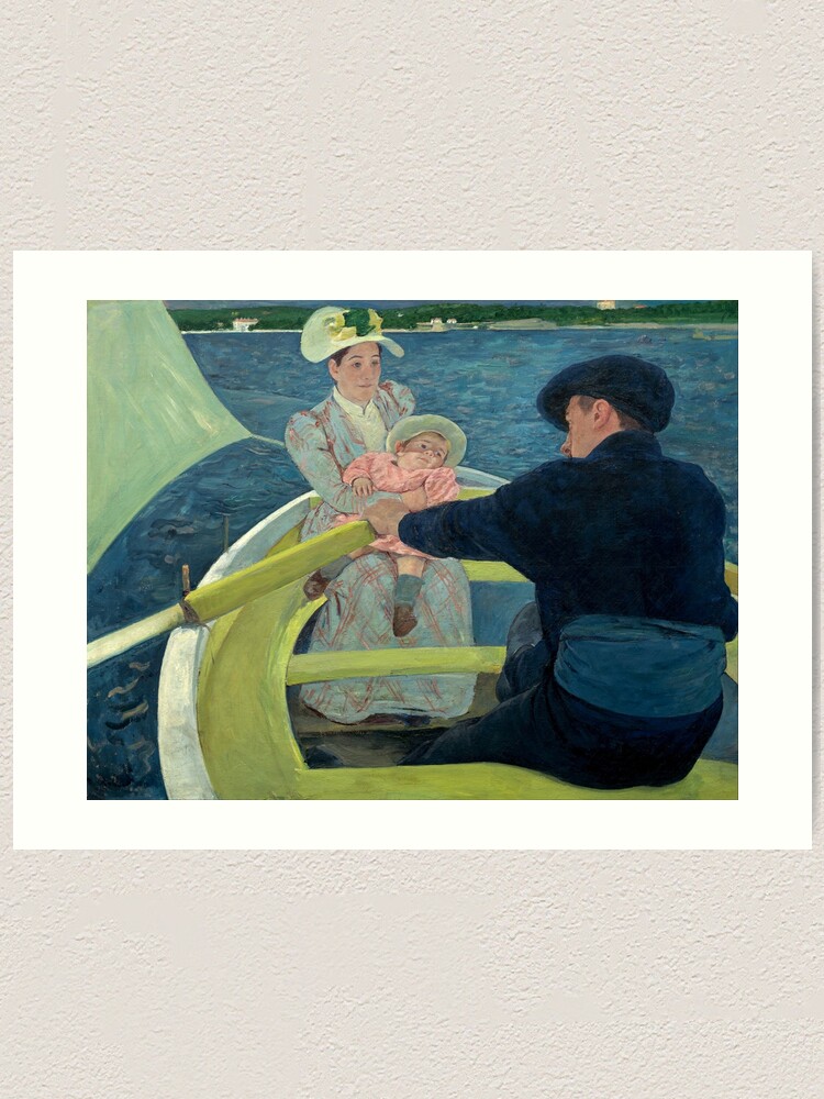 Mary Cassatt Painting Of The Boating Party Art Print By Chillchar1234 Redbubble