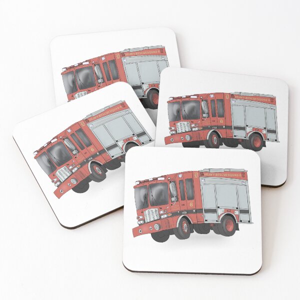 Item preview, Detroit Squad 6 designed and sold by Truck Toons.