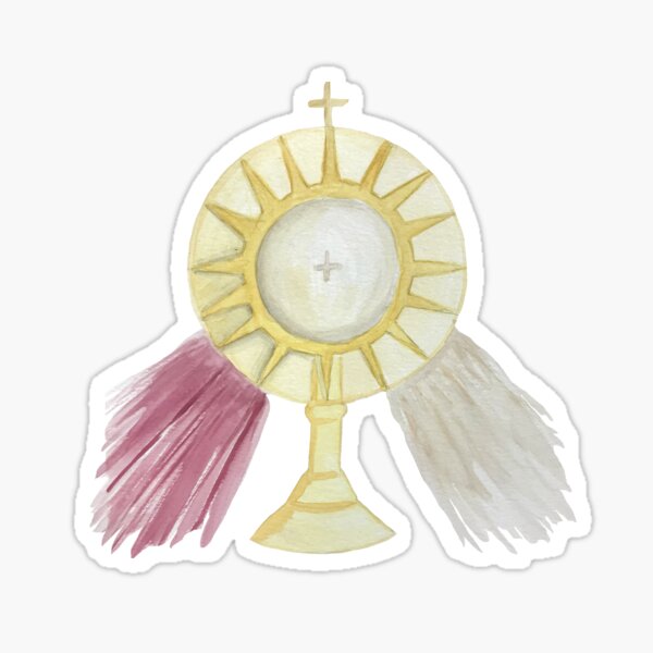 Divine Mercy Eucharist Sticker