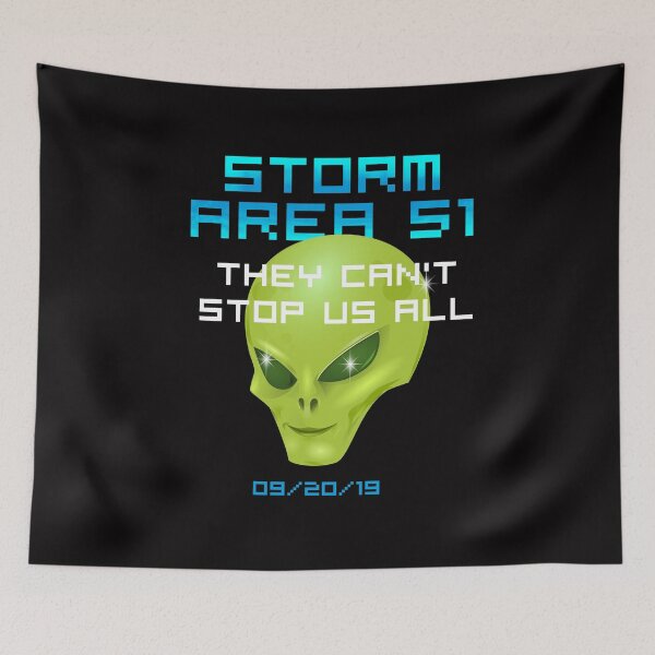 Item preview, storm area 51 storm run alien ufo attack invasion nevada 2019 september run run designed and sold by originalstar.