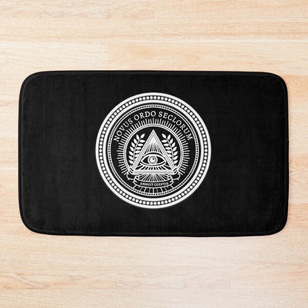 Item preview, Illuminati New World Order Eye Triangle Black designed and sold by Bebichic.