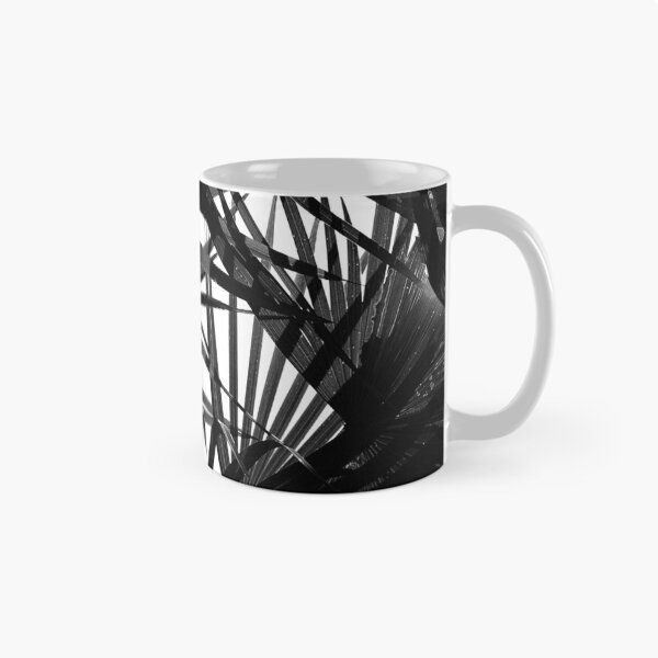 Item preview, Palm leaves Black and White designed and sold by Bebichic.