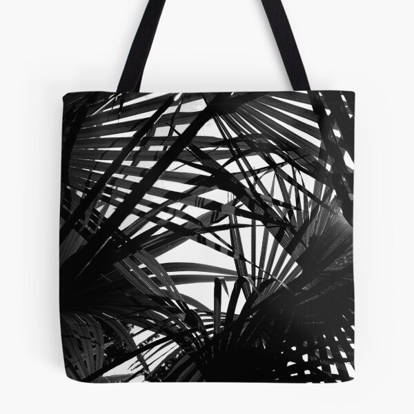 Item preview, Palm leaves Black and White designed and sold by Bebichic.