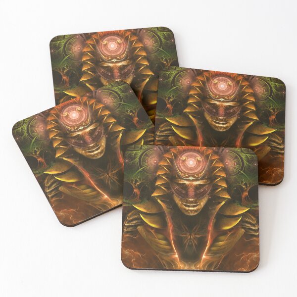 Item preview, Sentinel Fractal Visionary Art Manafold Art designed and sold by Manafold.