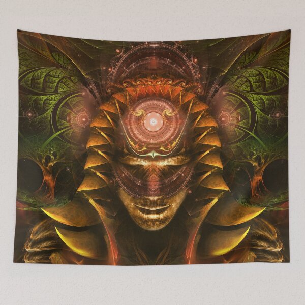 Item preview, Sentinel Fractal Visionary Art Manafold Art designed and sold by Manafold.