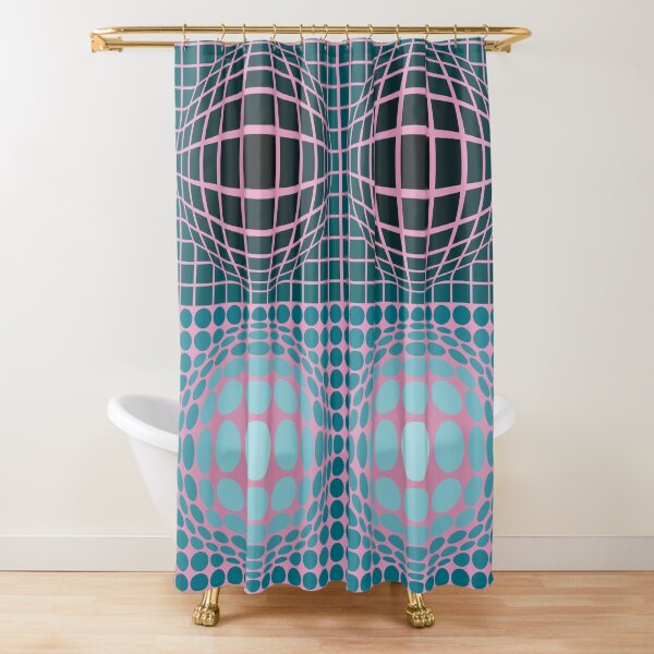 Vasarely Museum # 5 Shower Curtain