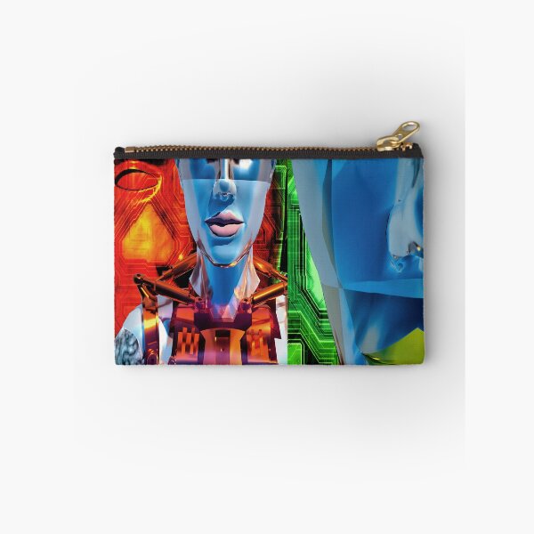 Item preview, Digital Abstract, Surreal, Cyborg Heads T-Shirt designed and sold by EBCustomDesign EBCD.