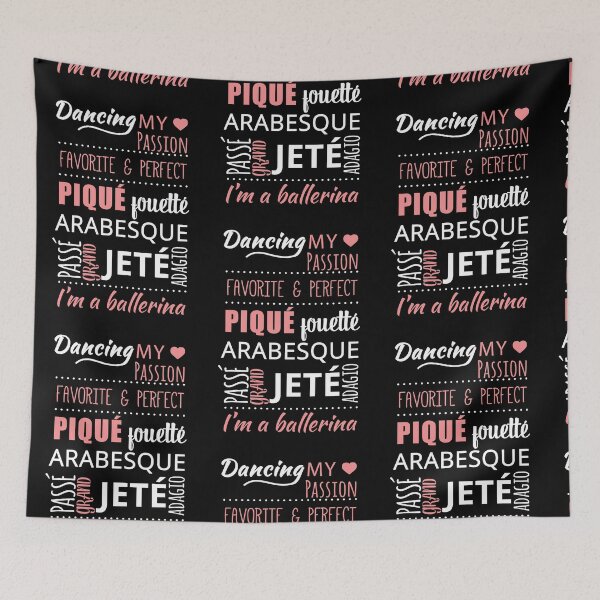 Item preview, I'm a Ballerina !! Ballet Words Classical dance designed and sold by Bebichic.