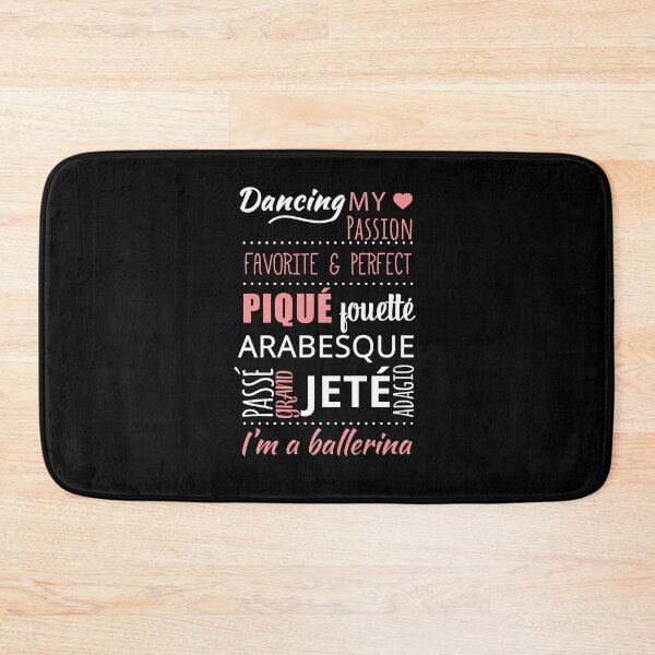 Item preview, I'm a Ballerina !! Ballet Words Classical dance designed and sold by Bebichic.
