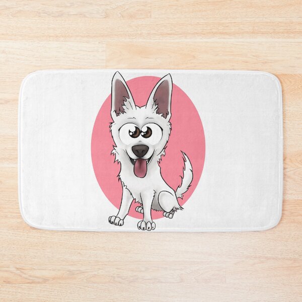 Item preview, White Swiss Shepherd Dog, Calystar designed and sold by AlaakUnivers.