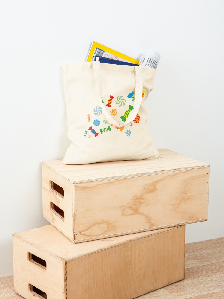 Sugarcrush Multicolor Design Tote Bag