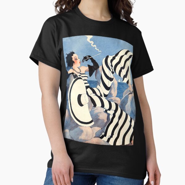 Aperçu de l'œuvre Mode Haute Couture Femme Art Déco Française créée et vendue par Glimmersmith.