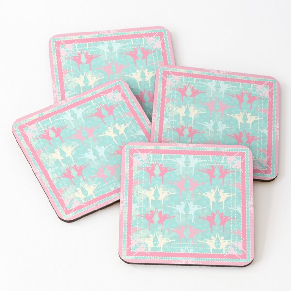 Item preview, Pastel Ballerinas Pattern designed and sold by XOOXOO.