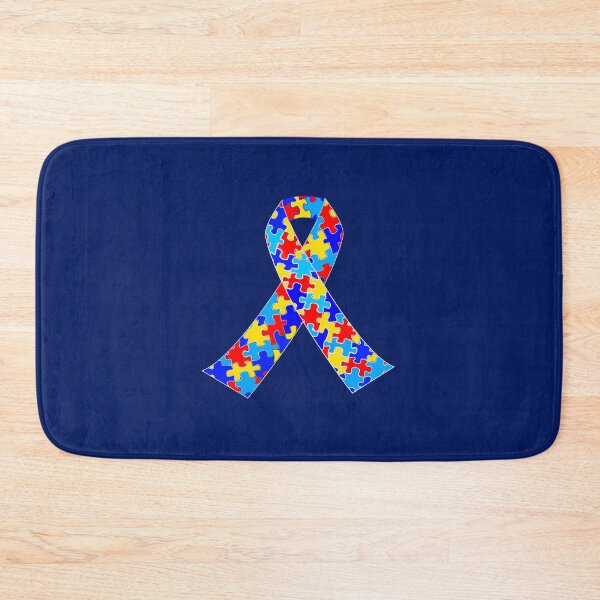 Item preview, Autism Awareness Ribbon with Puzzle Pieces designed and sold by Epic Love Designs.