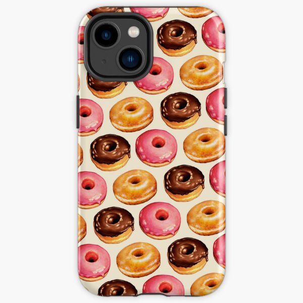 Rainbow Sprinkles Phone Case Donut Clear Case for iPhone 15 14 