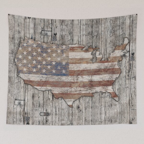 Item preview, USA Map Life - Square designed and sold by Diego Tirigall.