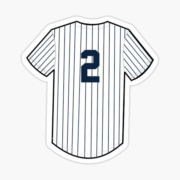 NWT Derek Jeter #2 NY New York Yankees Baseball Home Jersey Mens 54  Pinstripes
