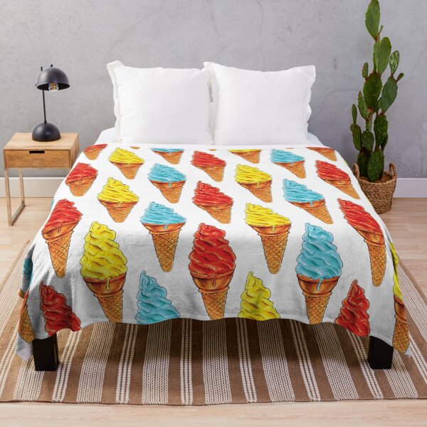 Item preview, Rainbow Ice Cream Pattern designed and sold by Kelly Gilleran.