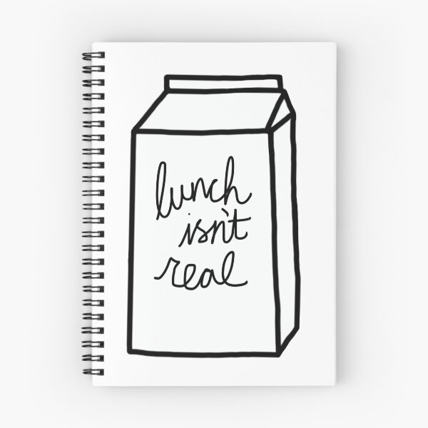 Item preview, This Milk Carton Says Lunch Isn't Real designed and sold by PaulinaS.