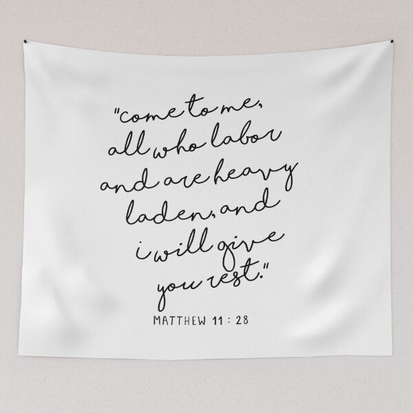 Item preview, Matthew 11:28 designed and sold by ReVivingHoPe.