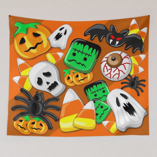 Item preview, Halloween Spooky Candies Party designed and sold by BluedarkArt.