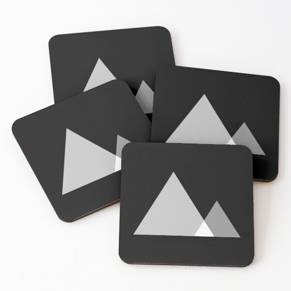 Item preview, Minimalist Geometric Mountains designed and sold by ijoshtherefore.