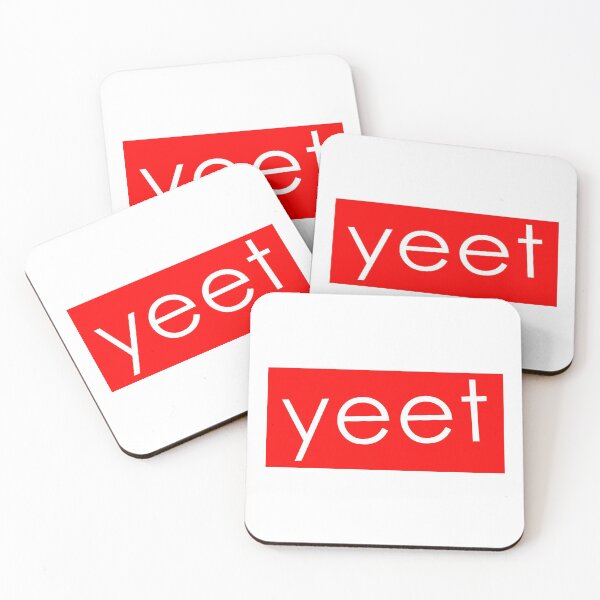 Item preview, Ugly Yeet Red Rectangle Brand Logo Lettering designed and sold by Dator.