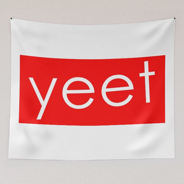 Item preview, Ugly Yeet Red Rectangle Brand Logo Lettering designed and sold by Dator.